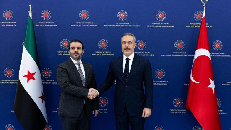 Hakan Fidan ve Suriye Dışişleri Bakanı Esad Hasan Şeybani'nin Görüşmesi